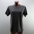 Camiseta de Manga Corta Yves Saint Laurent para Mujer - Gris, M, Usada en Muy Buen Estado