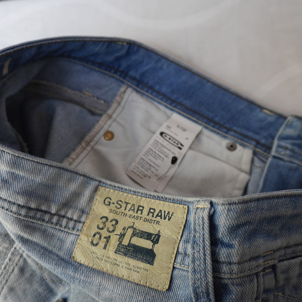 Falda G-Star para Mujer Usada - Azul, Pequeño (S)