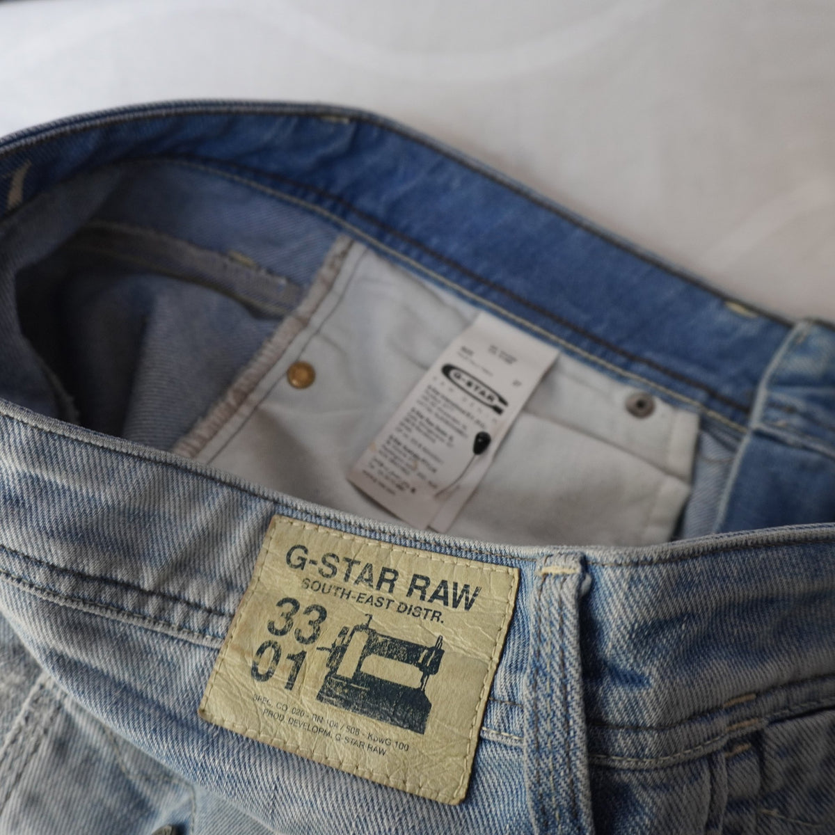 Falda G-Star para Mujer Usada - Azul, Pequeño (S)