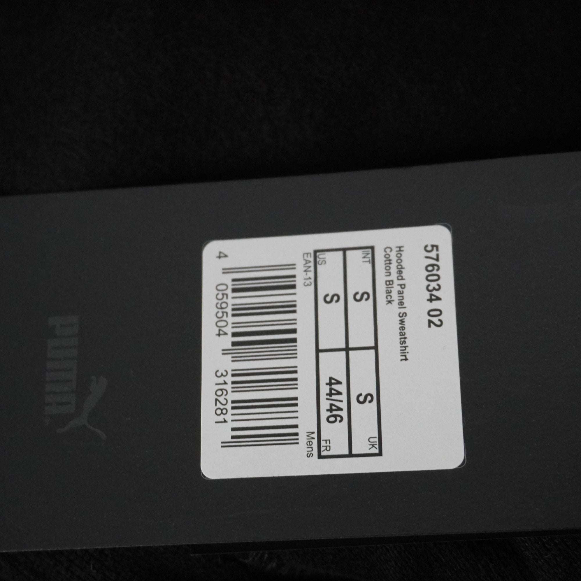Sudadera con Capucha Puma para Hombre Usada - Negra, S