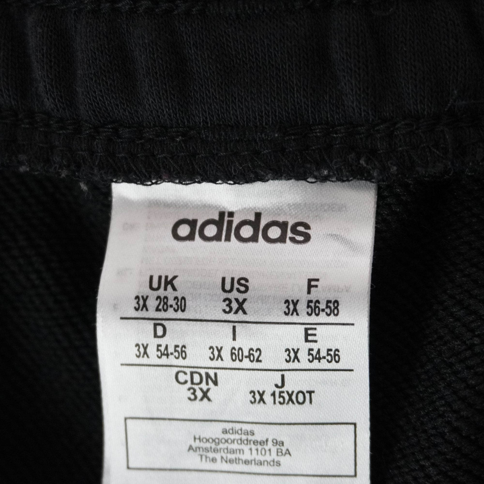Bermudas Adidas para Mujer Usadas - Negro, XXXL