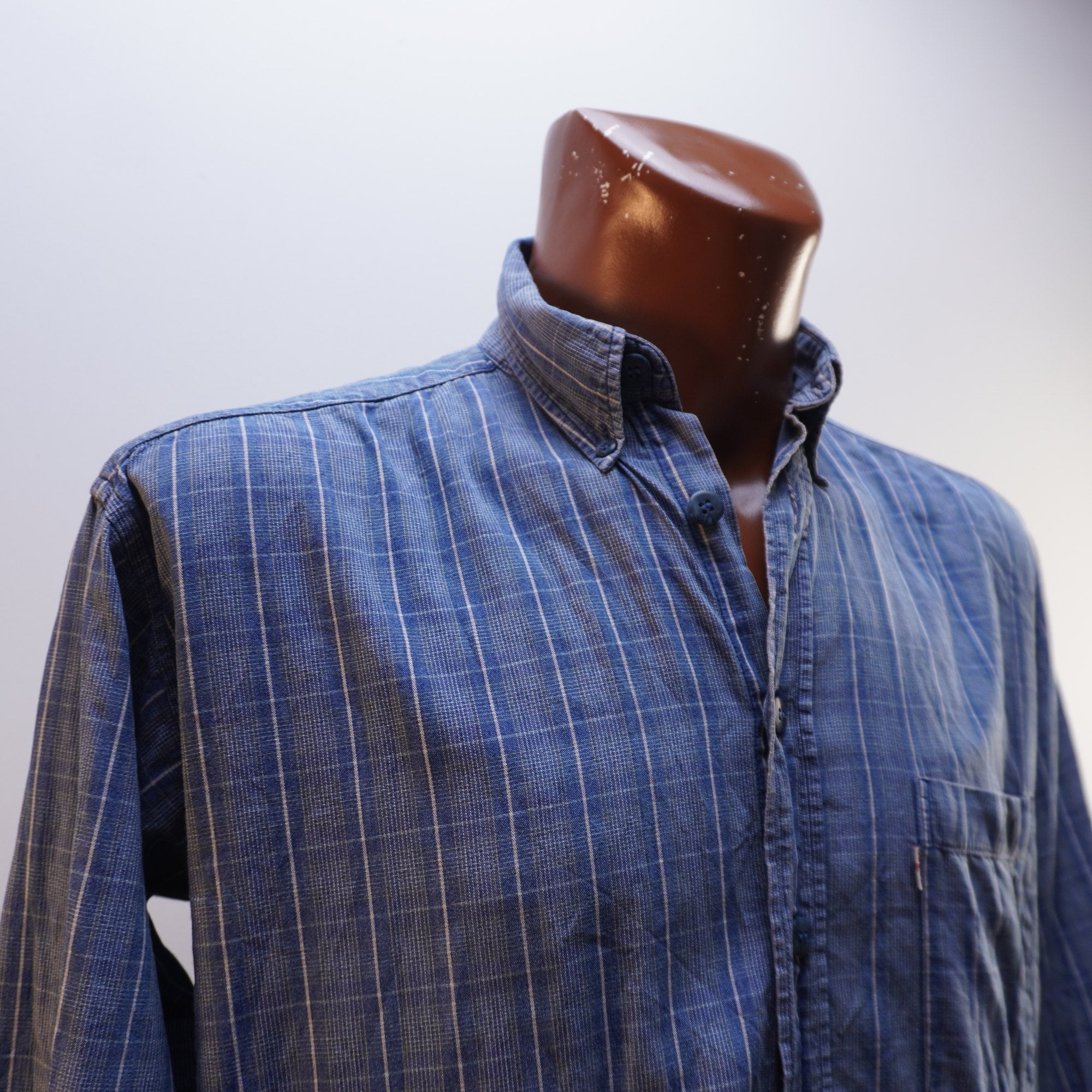 Camisa Henley Levi's para Hombre Usada - Azul, M