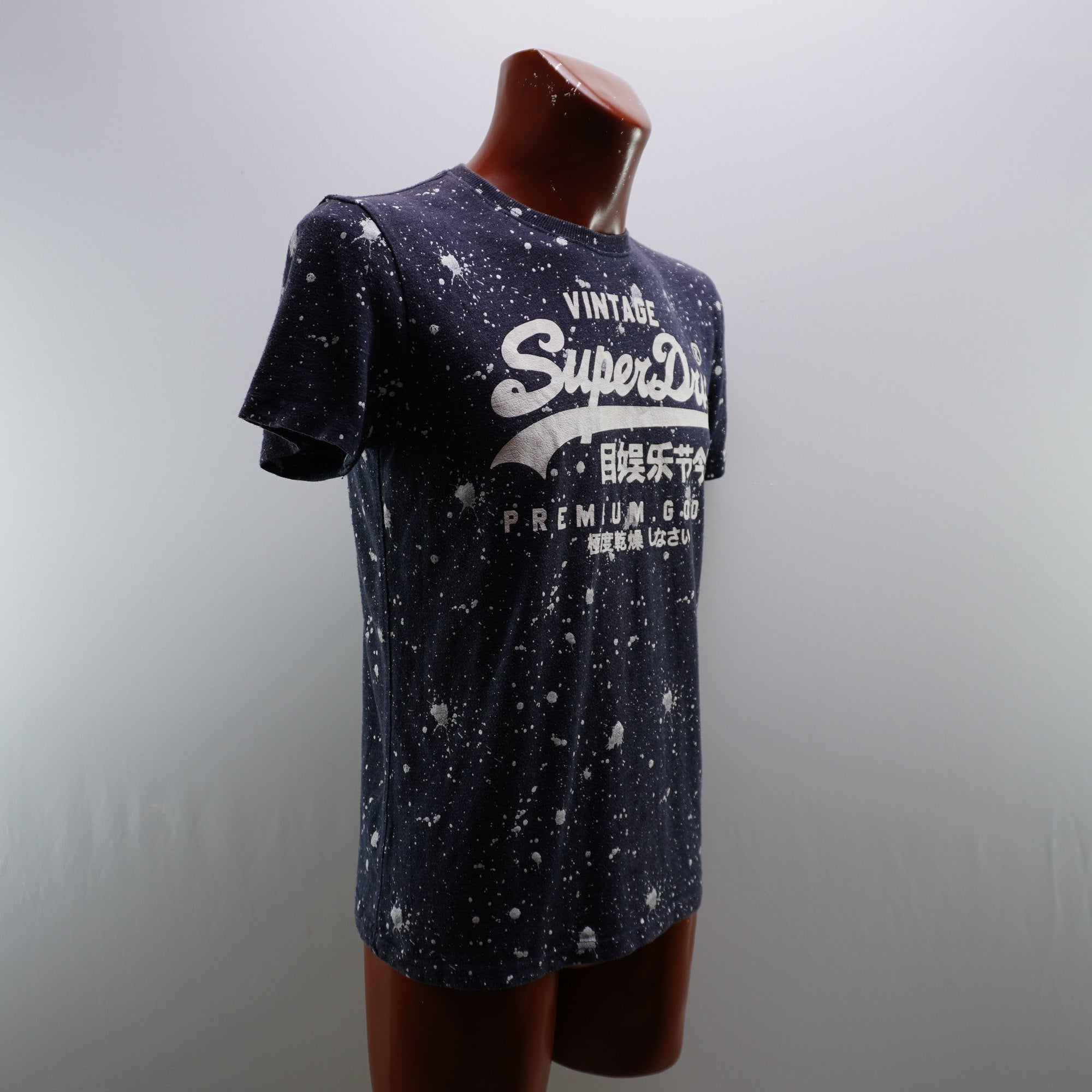 Camiseta Superdry para Hombre Usada - Azul Marino, M