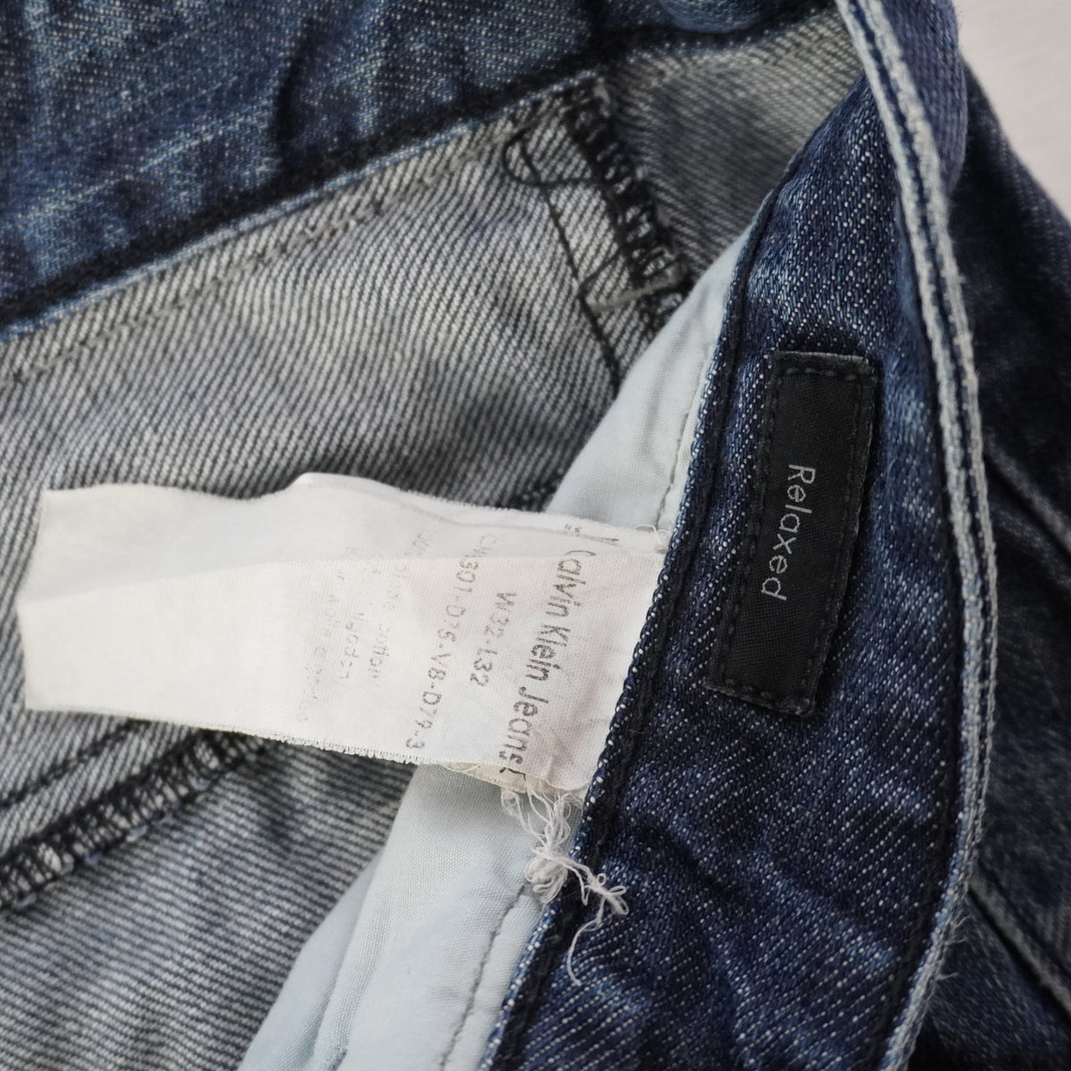 Vaqueros Calvin Klein para Hombre Usados - Azul, Mediano (M)