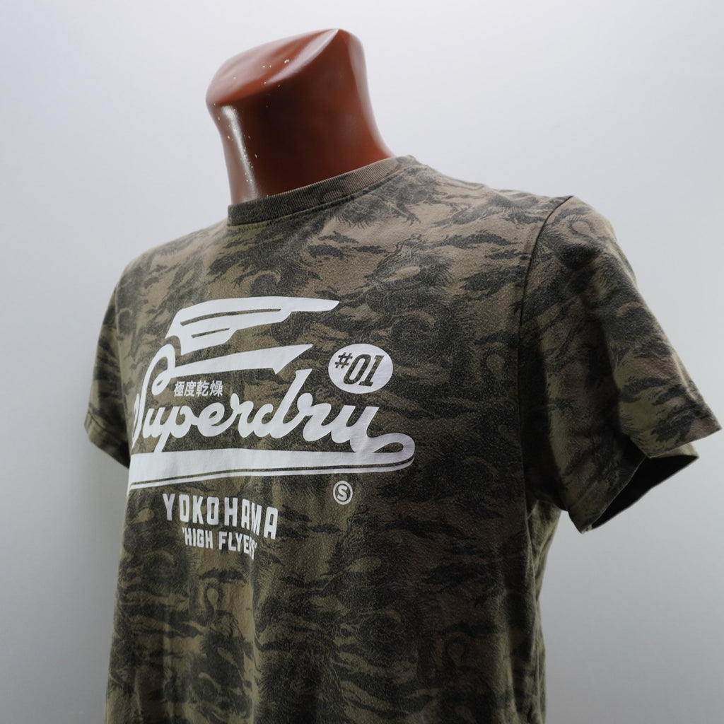 Camiseta Superdry para Hombre Usada - Verde, XXL