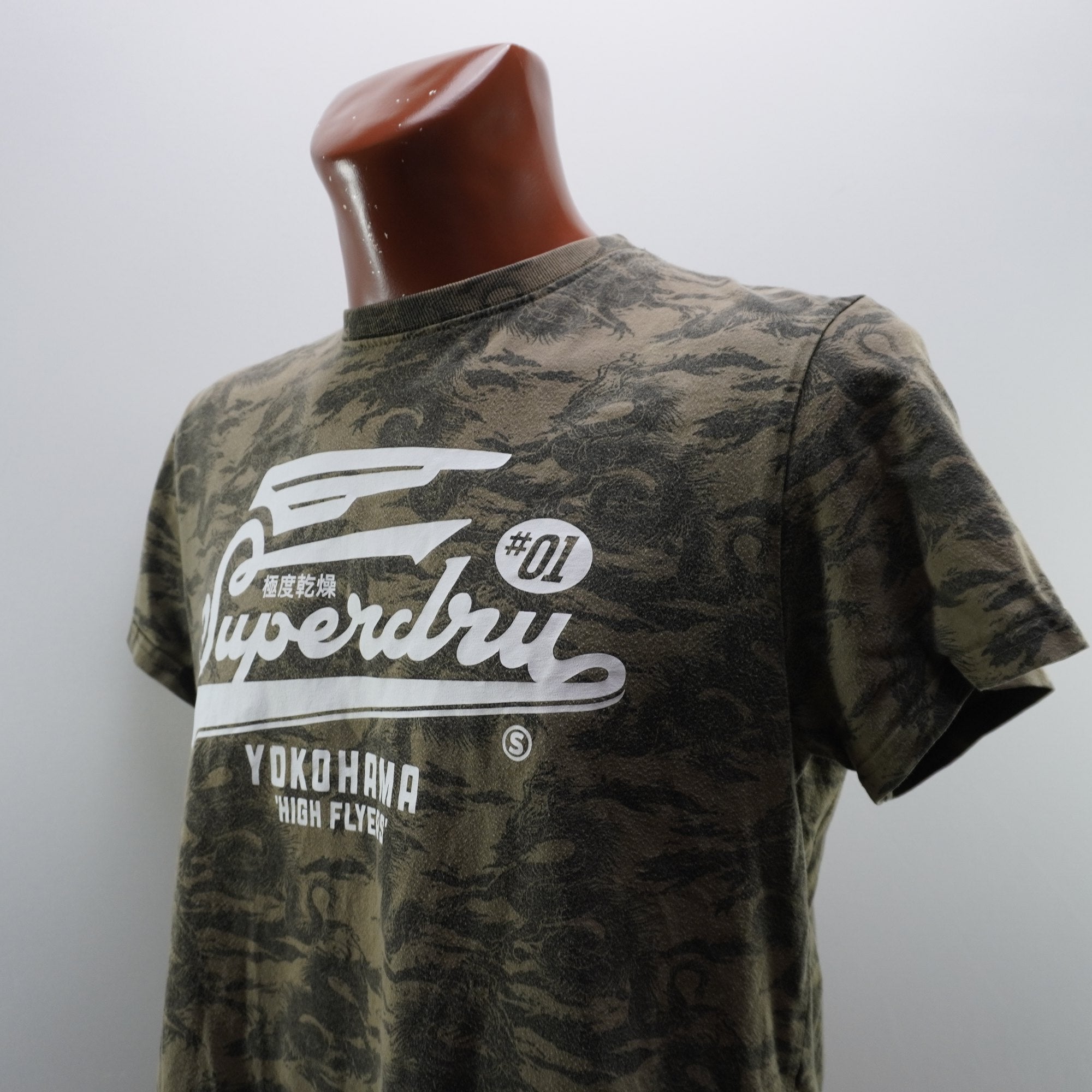 Camiseta Superdry para Hombre Usada - Verde, XXL