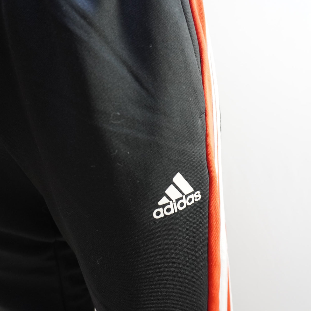 Pantalones de Franela Adidas para Mujer Usados - Negro, S