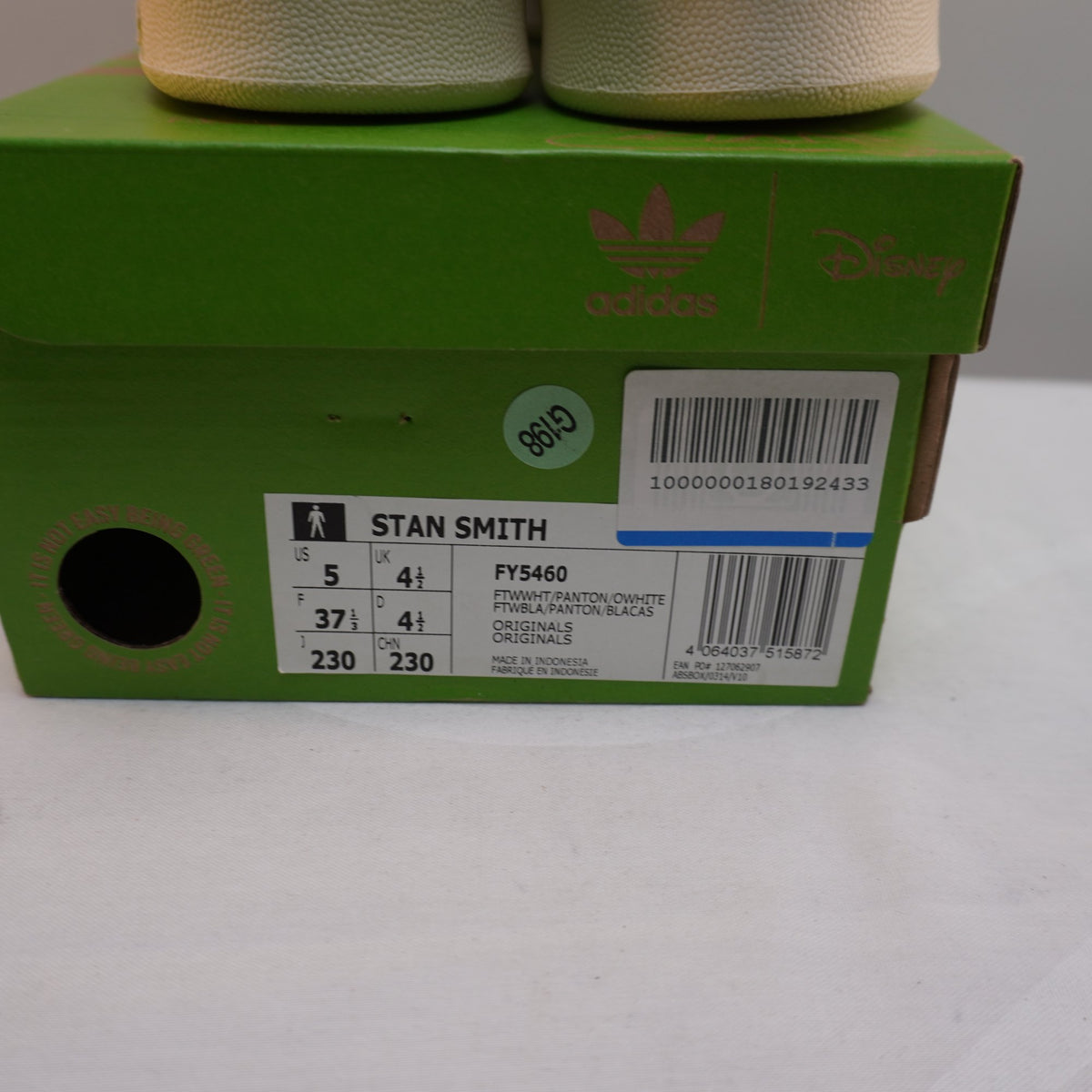 Zapatillas Adidas para Mujer Usadas - Verde, 37