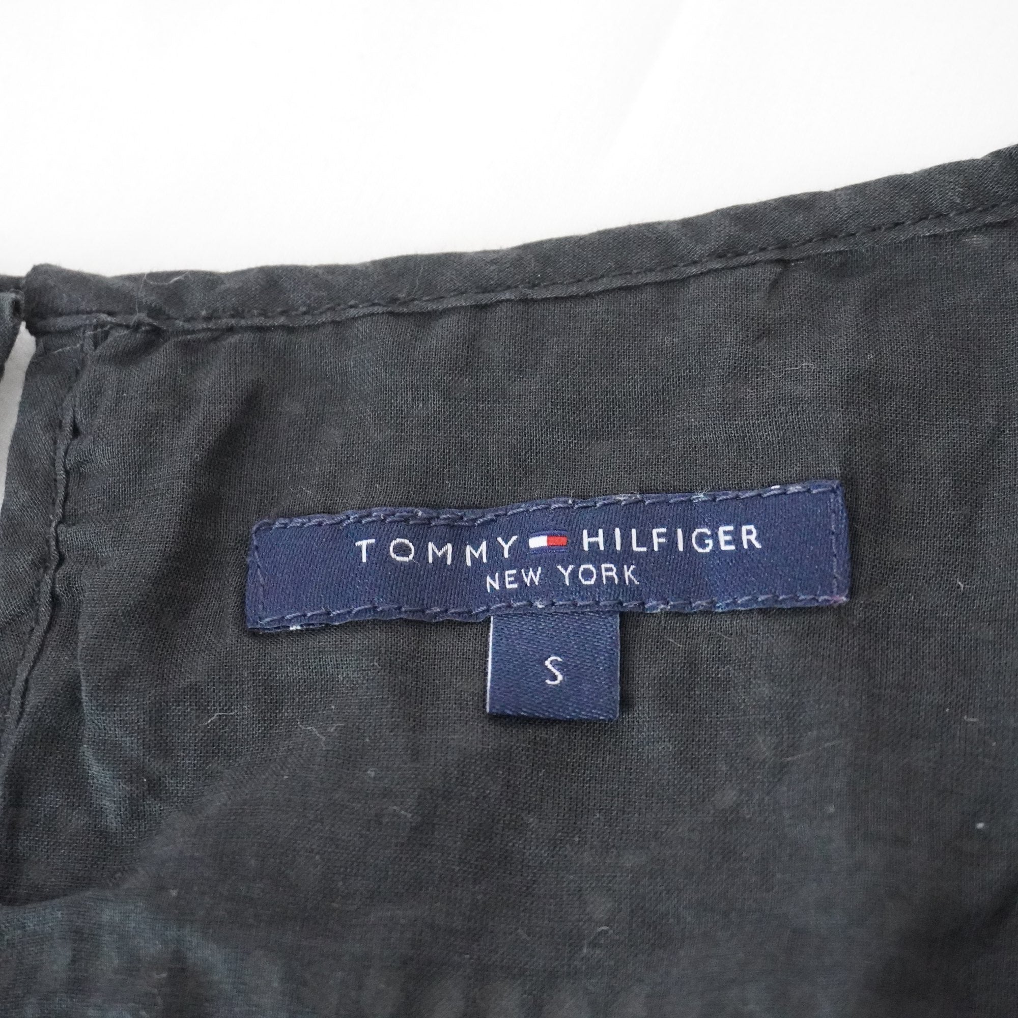 Camiseta sin Mangas Tommy Hilfiger para Mujer Usada - Negro, S