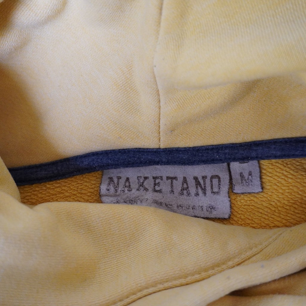 Sudadera con Capucha Naketano para Mujer Usada - Amarilla, M