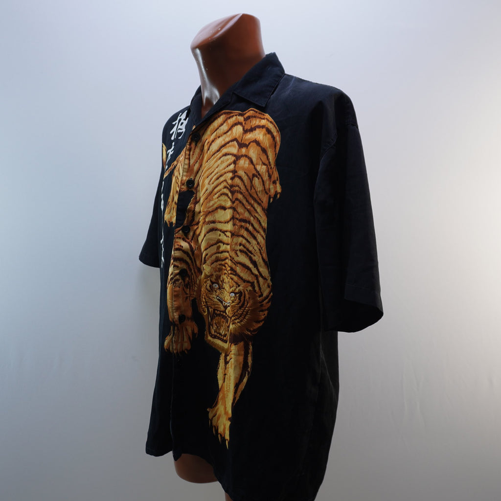 Camisa Euromoda para Hombre Usada - Negra, XL