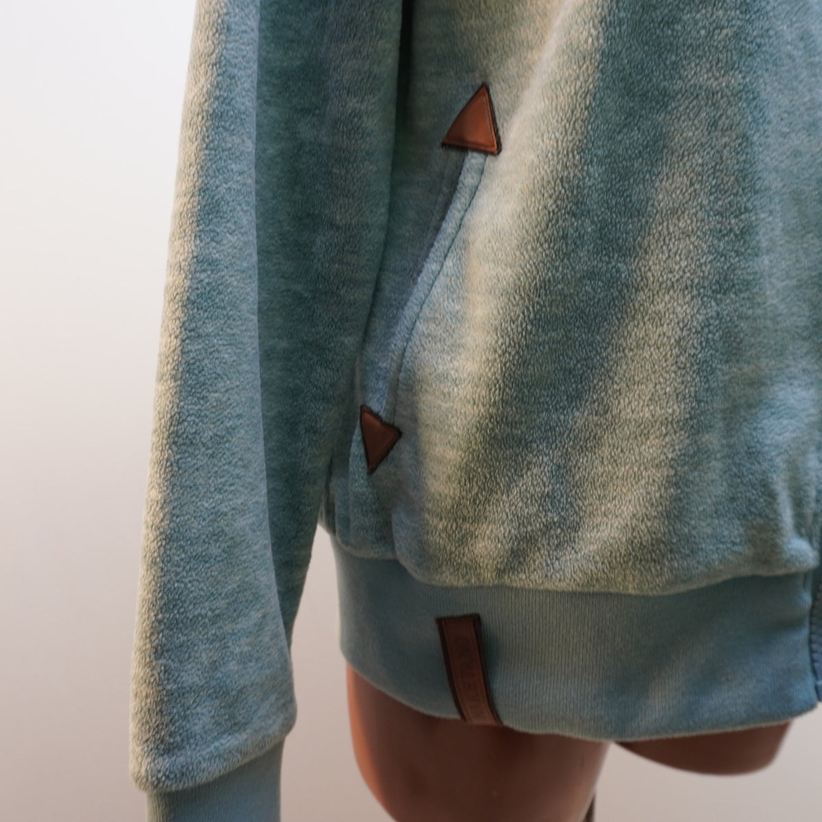 Sudadera con Capucha Naketano para Mujer Usada - Azul, XL