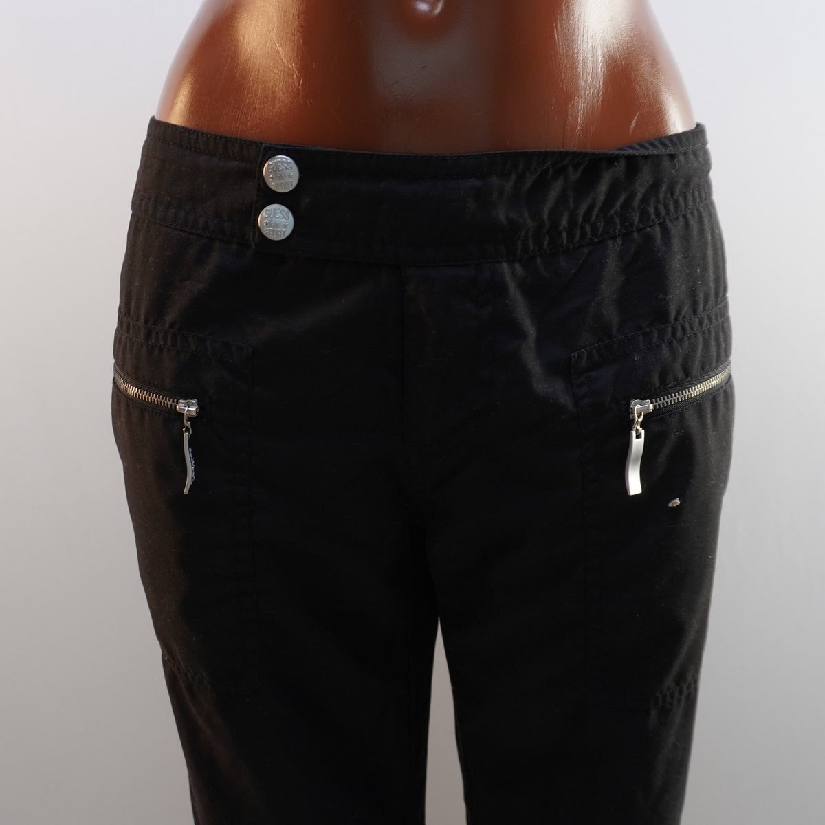 Pantalones para Correr Guess para Mujer Usados - Negros, M