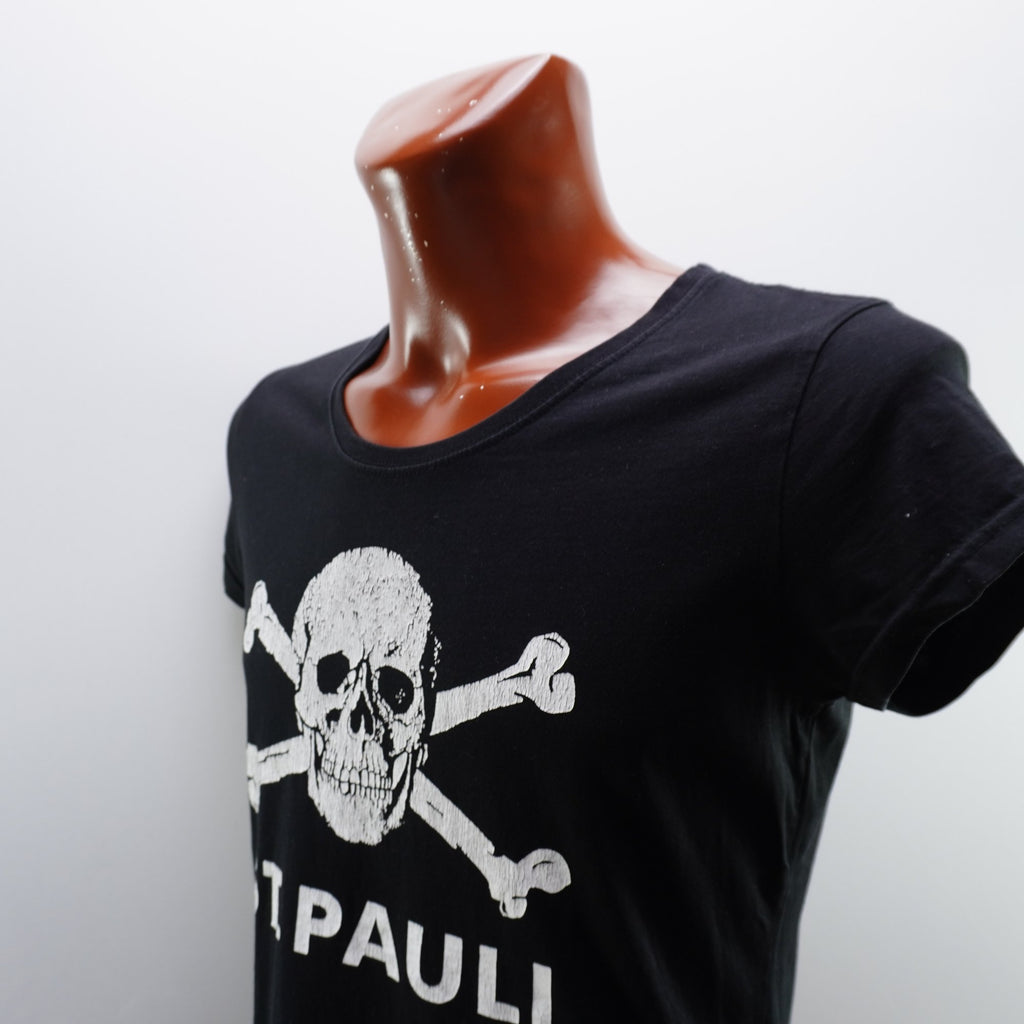 Camiseta St. Pauli para Hombre Usada - Negra, M