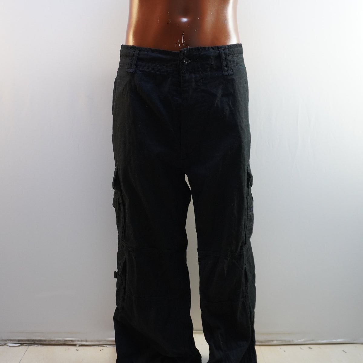 Pantalones Cargo Brandt para Hombre Usados - Negros, XXXL