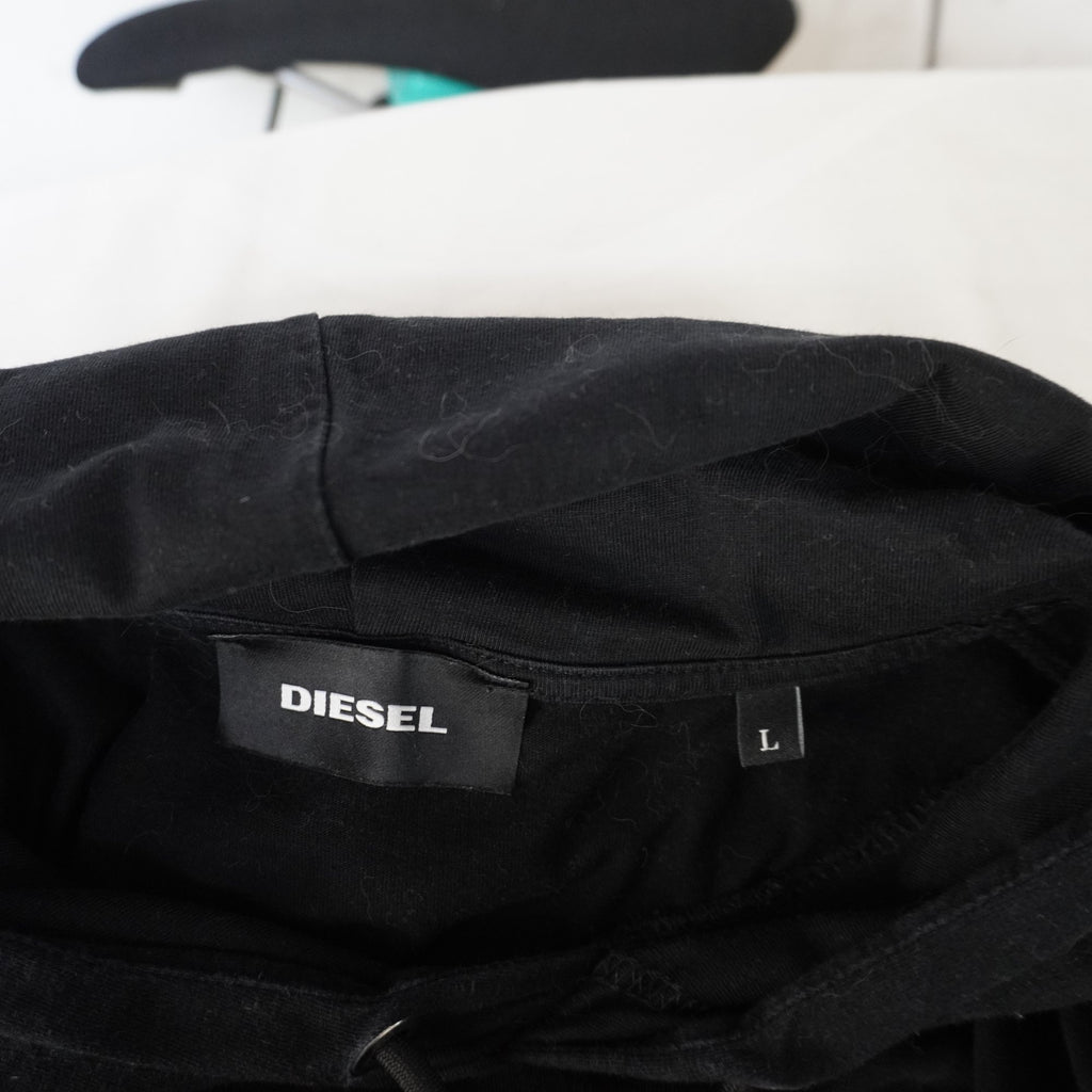 Sudadera con Capucha Diesel para Hombre Usada - Negra, L