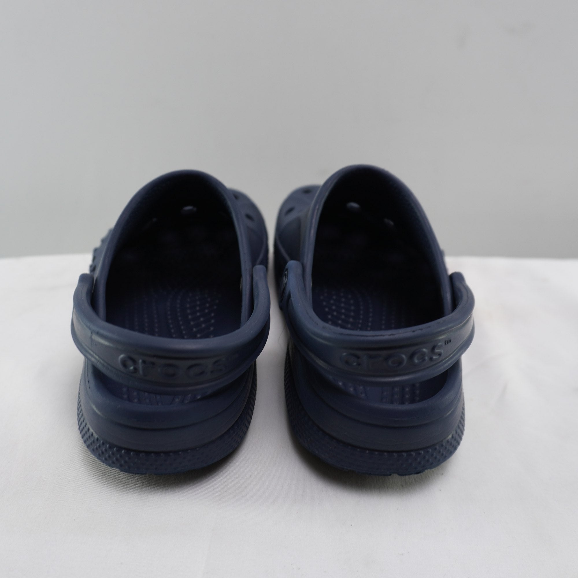 Zapatos Deportivos Crocs para Mujer Usados - Azul Marino, Muy Buen Estado