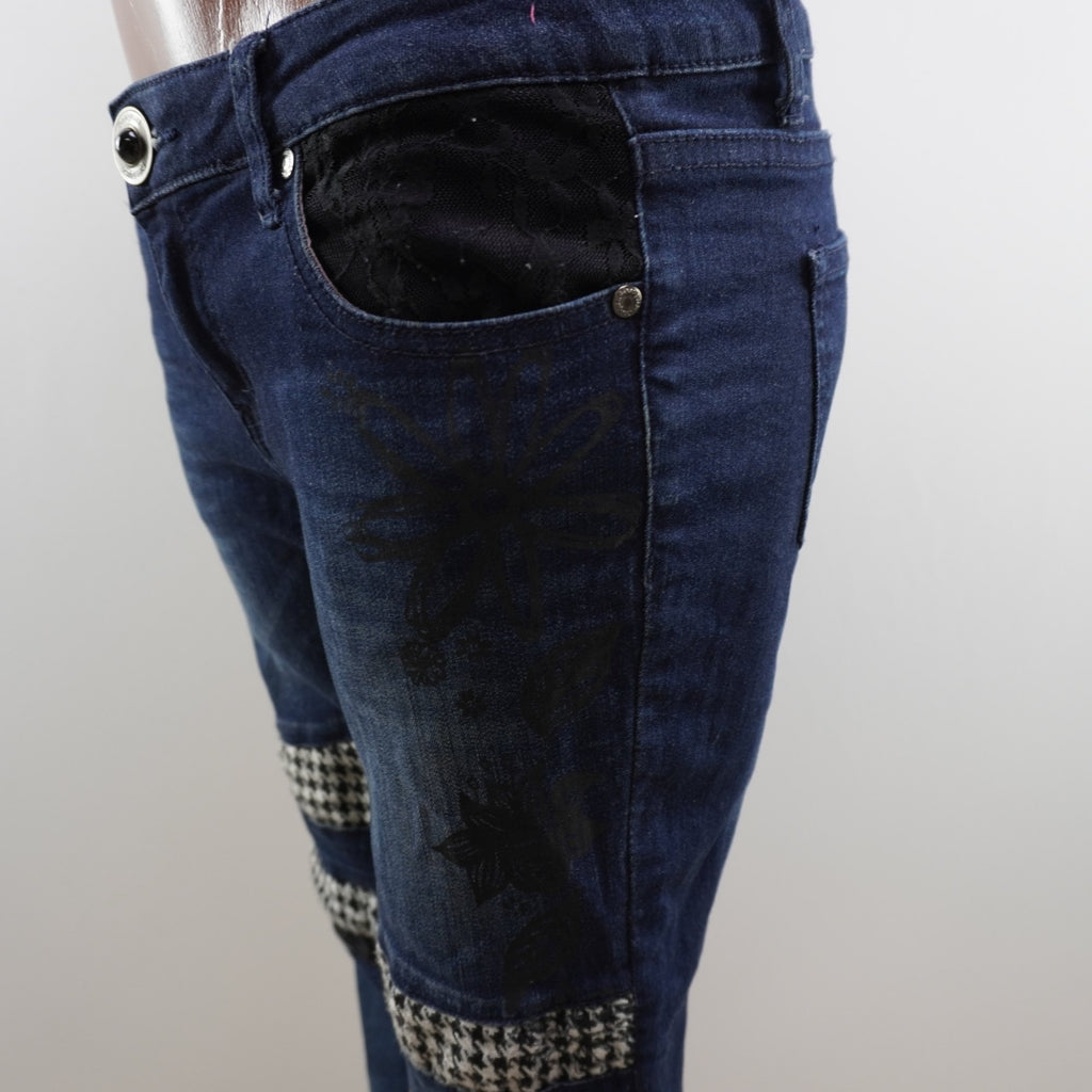 Vaqueros Desigual para Mujer Usados - Azul Marino, M