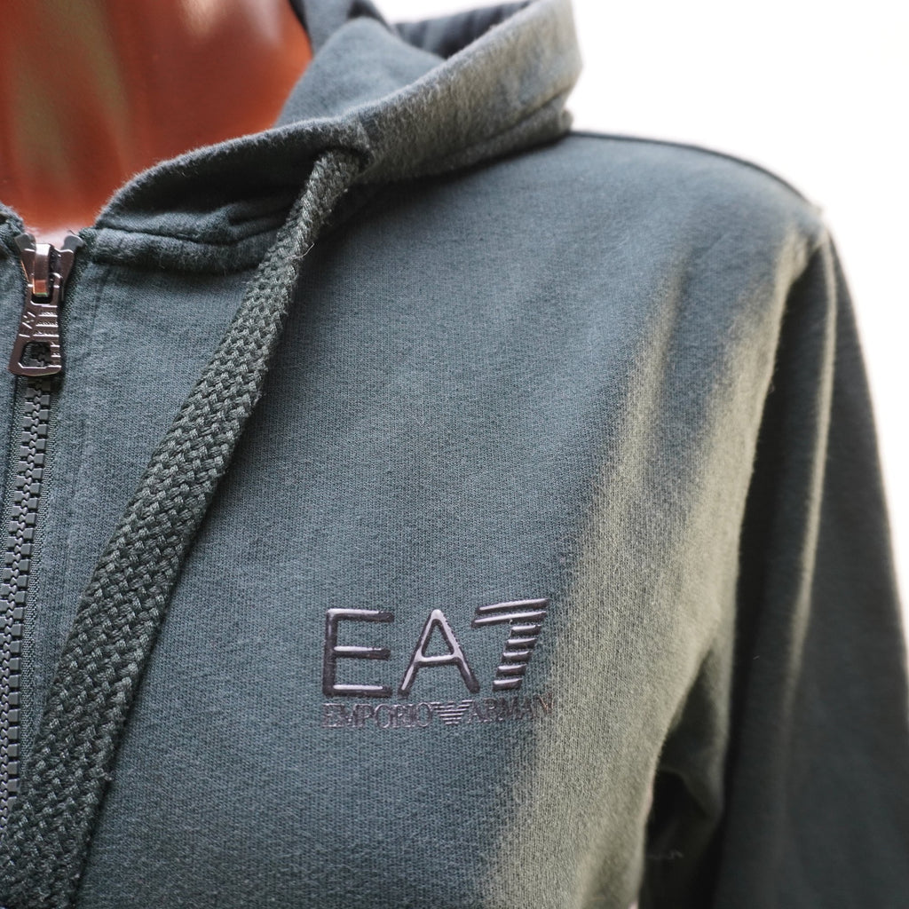 Sudadera con Capucha Emporio Armani para Mujer Usada - Verde, M