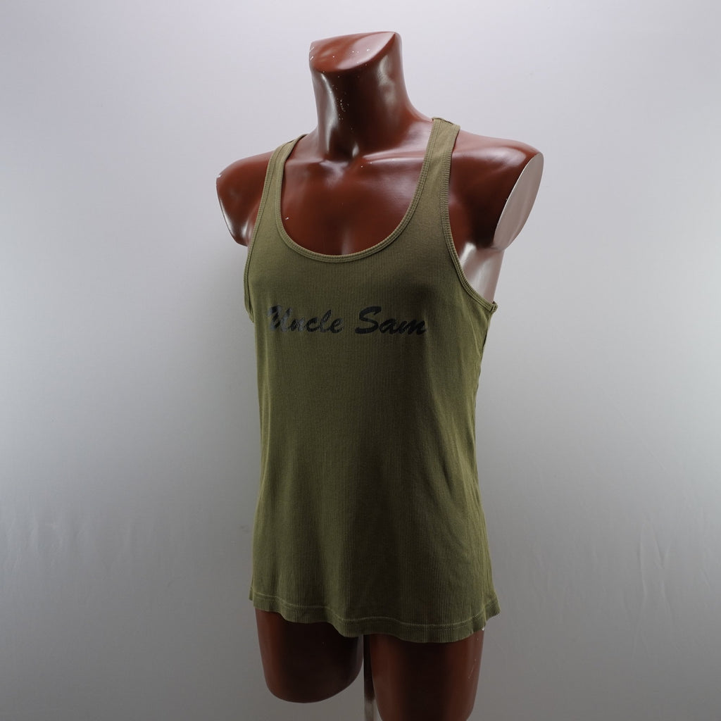 Camiseta de Manga Corta Under Sam para Hombre Usada - Verde, L