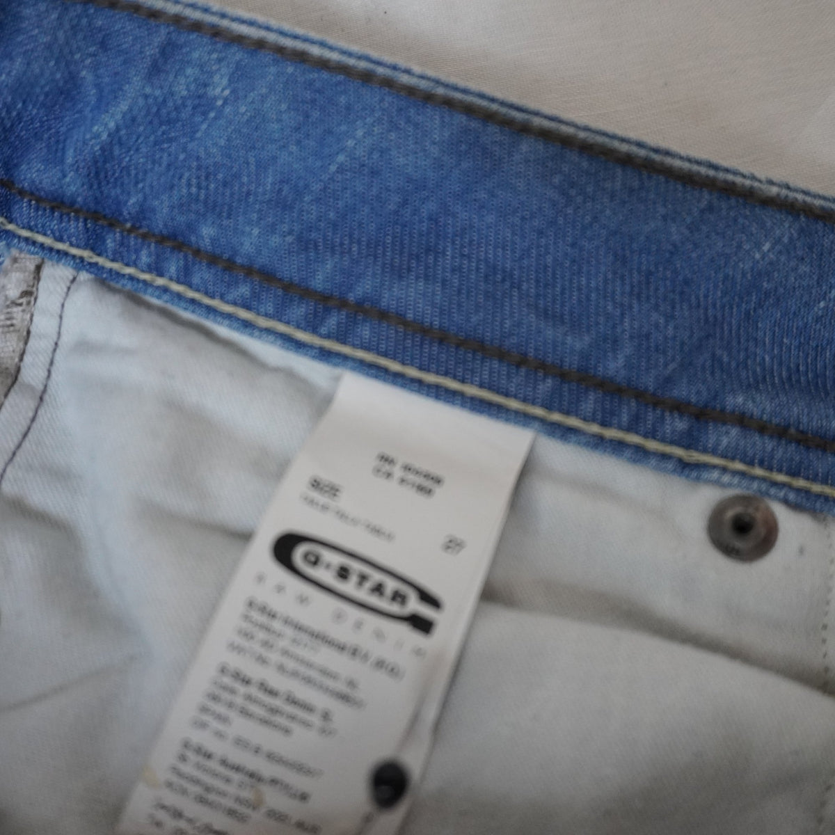 Falda G-Star para Mujer Usada - Azul, Pequeño (S)