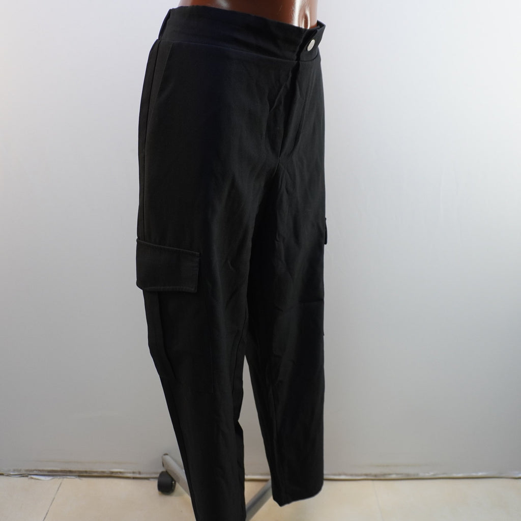 Pantalones Tipo Cargo Zara para Mujer Usados - Negros, M
