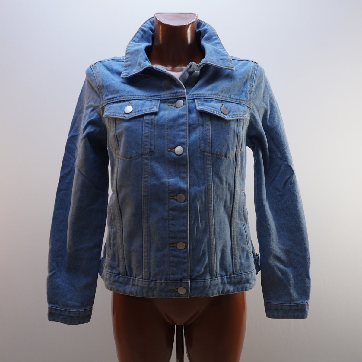 Cazadora Vaquera Italian Style para Mujer Usada - Azul, M