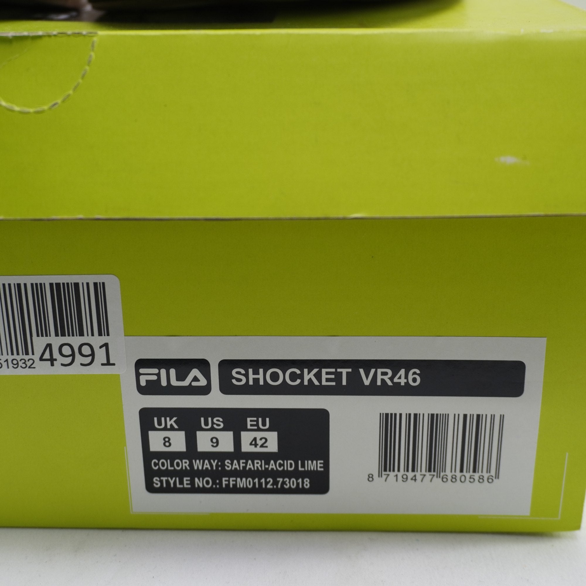 Zapatillas Fila para Hombre Usadas - Beige, Talla 42