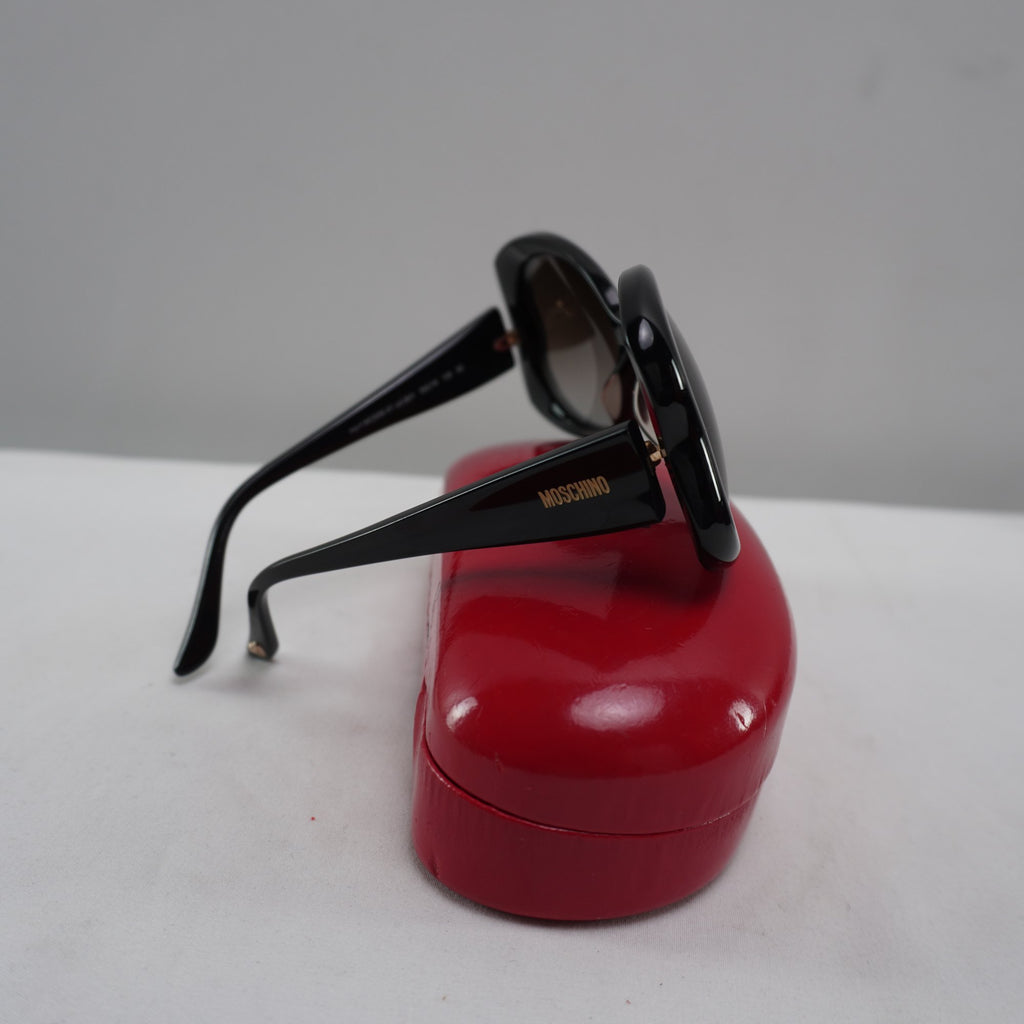 Gafas de Sol Moschino para Mujer Usadas - Negros, Muy Buen Estado