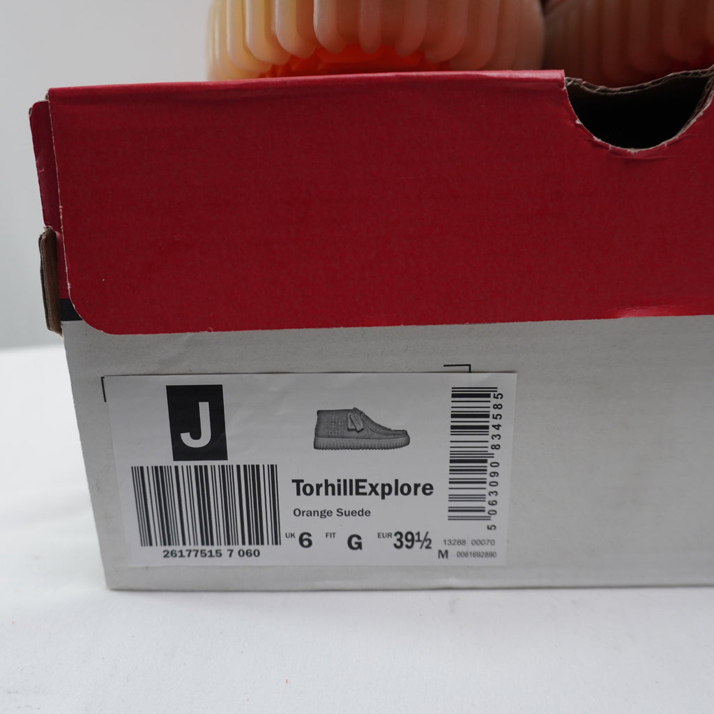 Zapatillas Clarks para Hombre Usadas - Naranja, 39.5