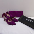 Tacones Joni para Mujer Usados - Púrpura, Talla 39