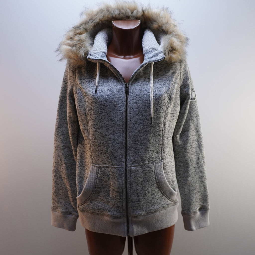 Sudadera con Capucha Superdry para Mujer Usada - Gris, XL