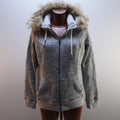Sudadera con Capucha Superdry para Mujer Usada - Gris, XL