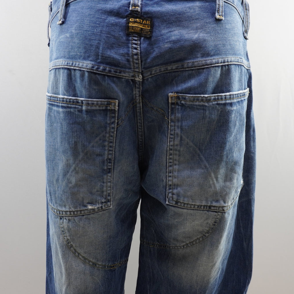 Vaqueros G-Star para Hombre - Azul, Grande (L), Usados en Muy Buen Estado