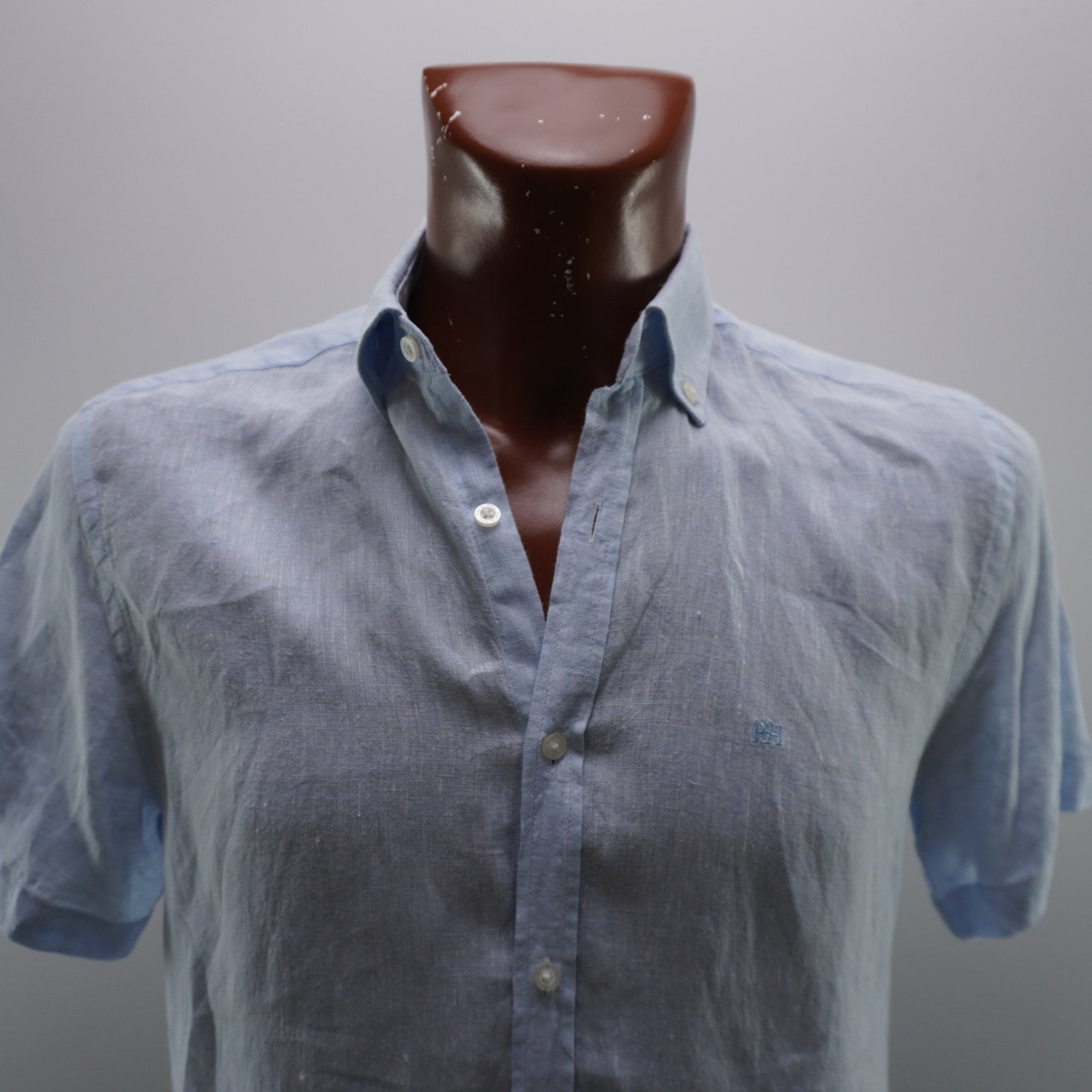 Camisa de Vestir Pedro del Hierro para Hombre Usada - Azul, S