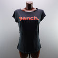 Camiseta Bench para Mujer Usada - Negra, M