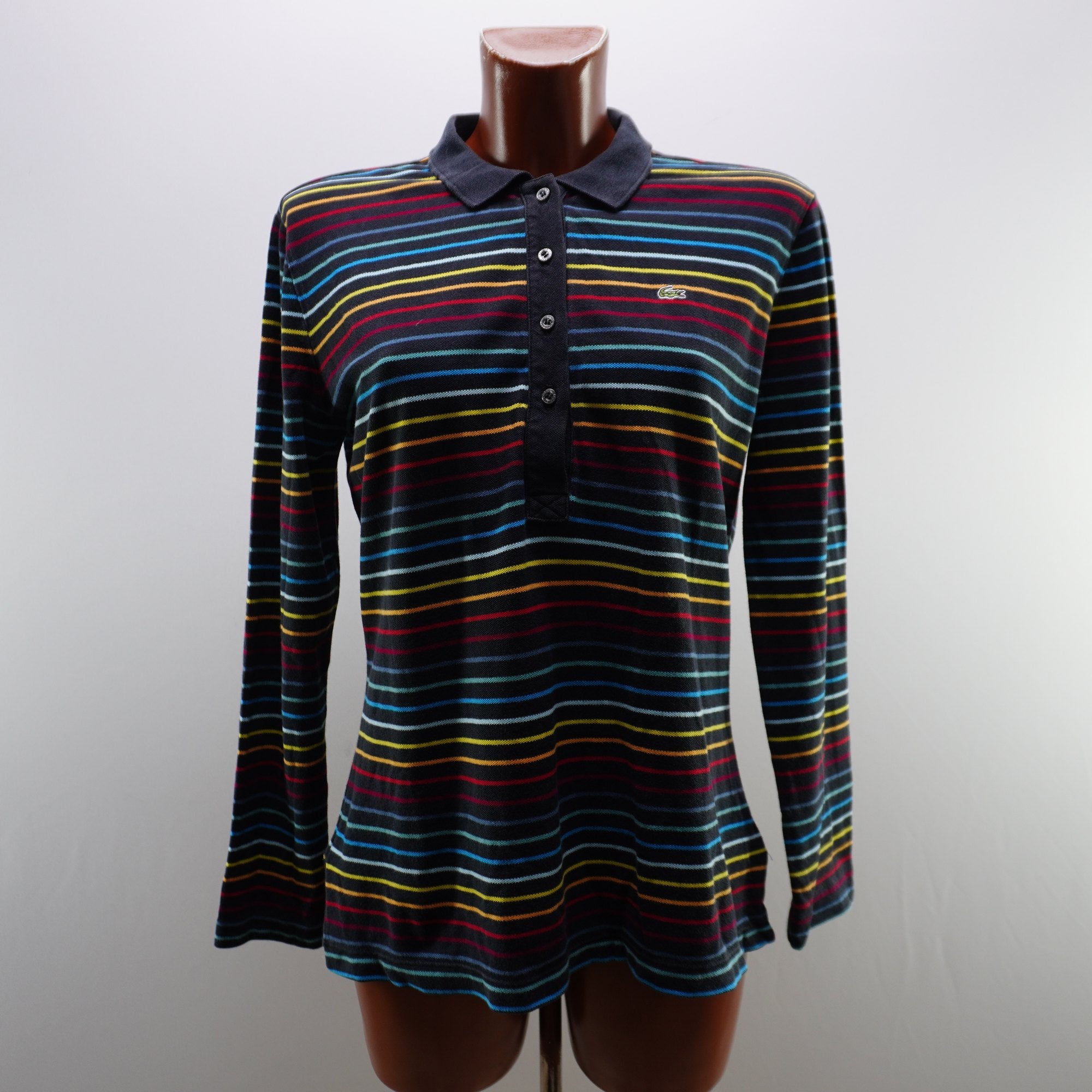 Camiseta Lacoste para Mujer Usada - Multicolor, L