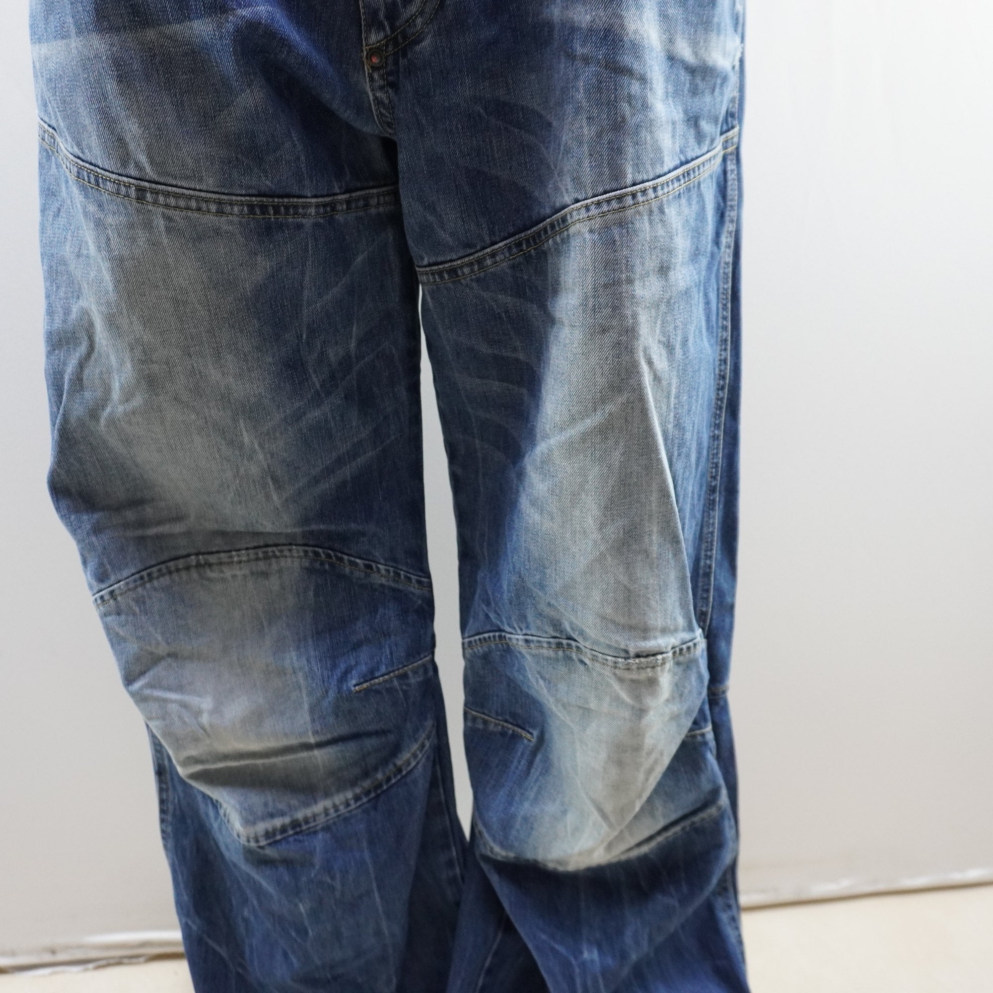 Vaqueros G-Star para Hombre - Azul, Grande (L), Usados en Muy Buen Estado