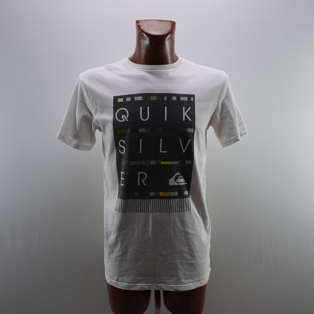 Camiseta Quiksilver para Hombre Usada - Blanca, M