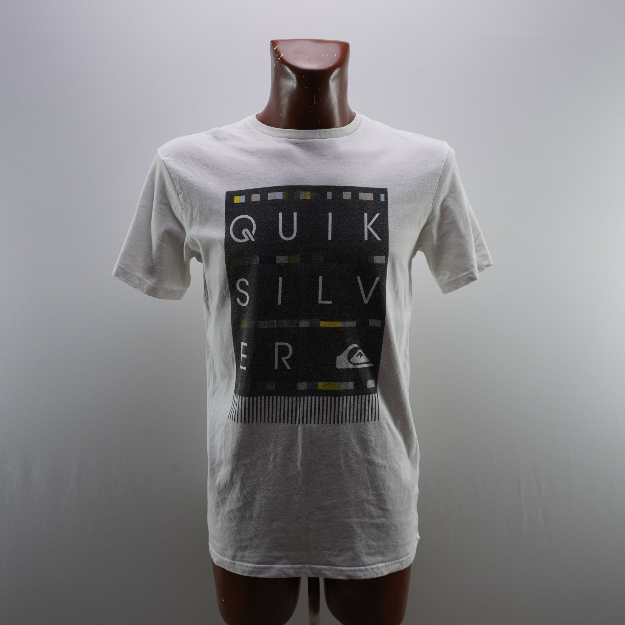 Camiseta Quiksilver para Hombre Usada - Blanca, M