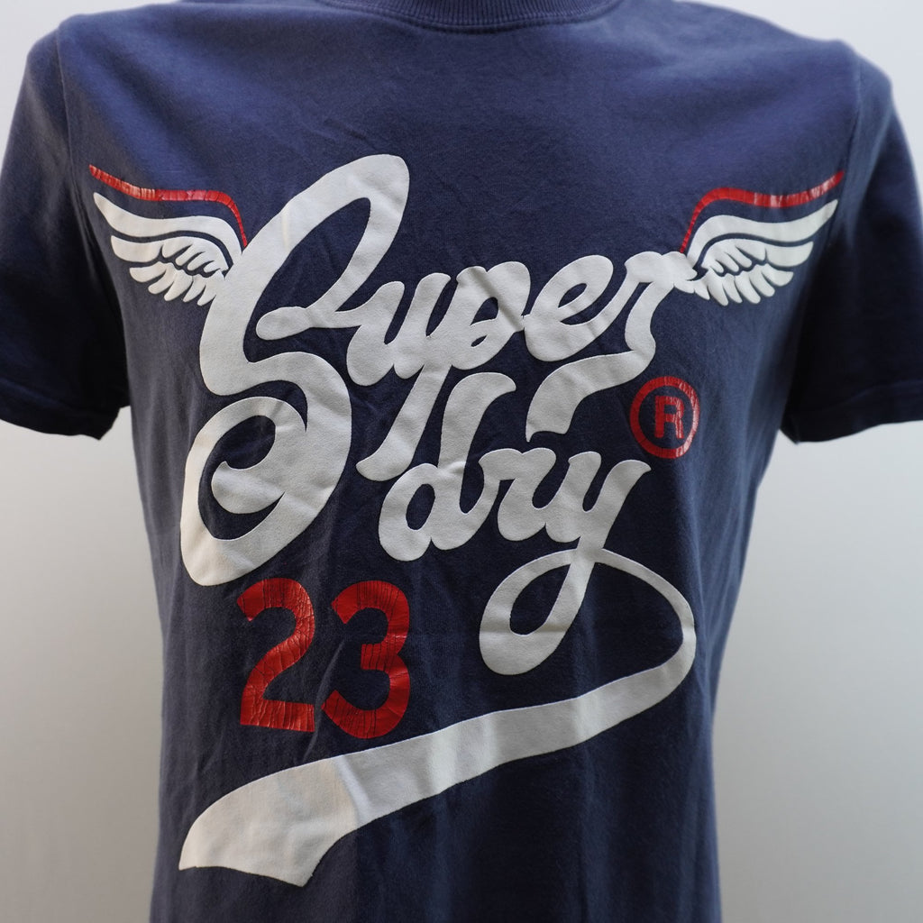 Camiseta Superdry para Hombre Usada - Azul Marino, L