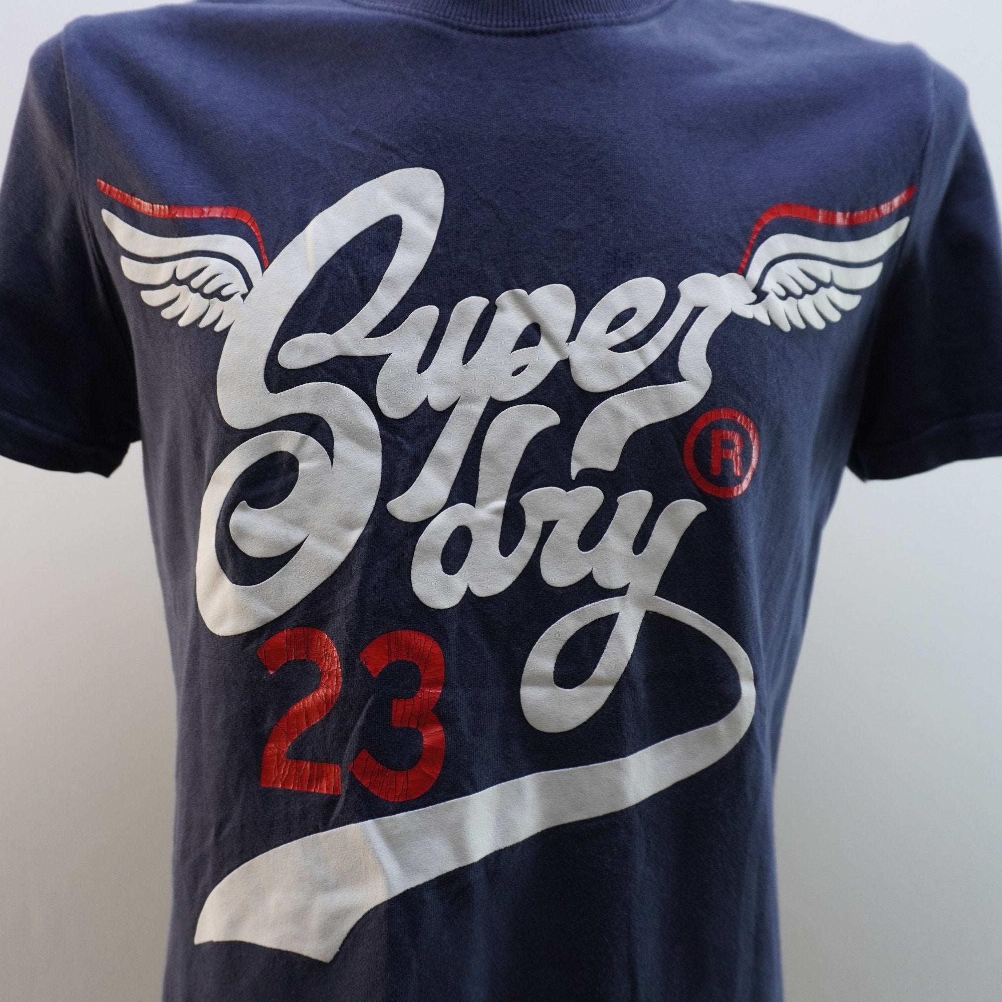 Camiseta Superdry para Hombre Usada - Azul Marino, L