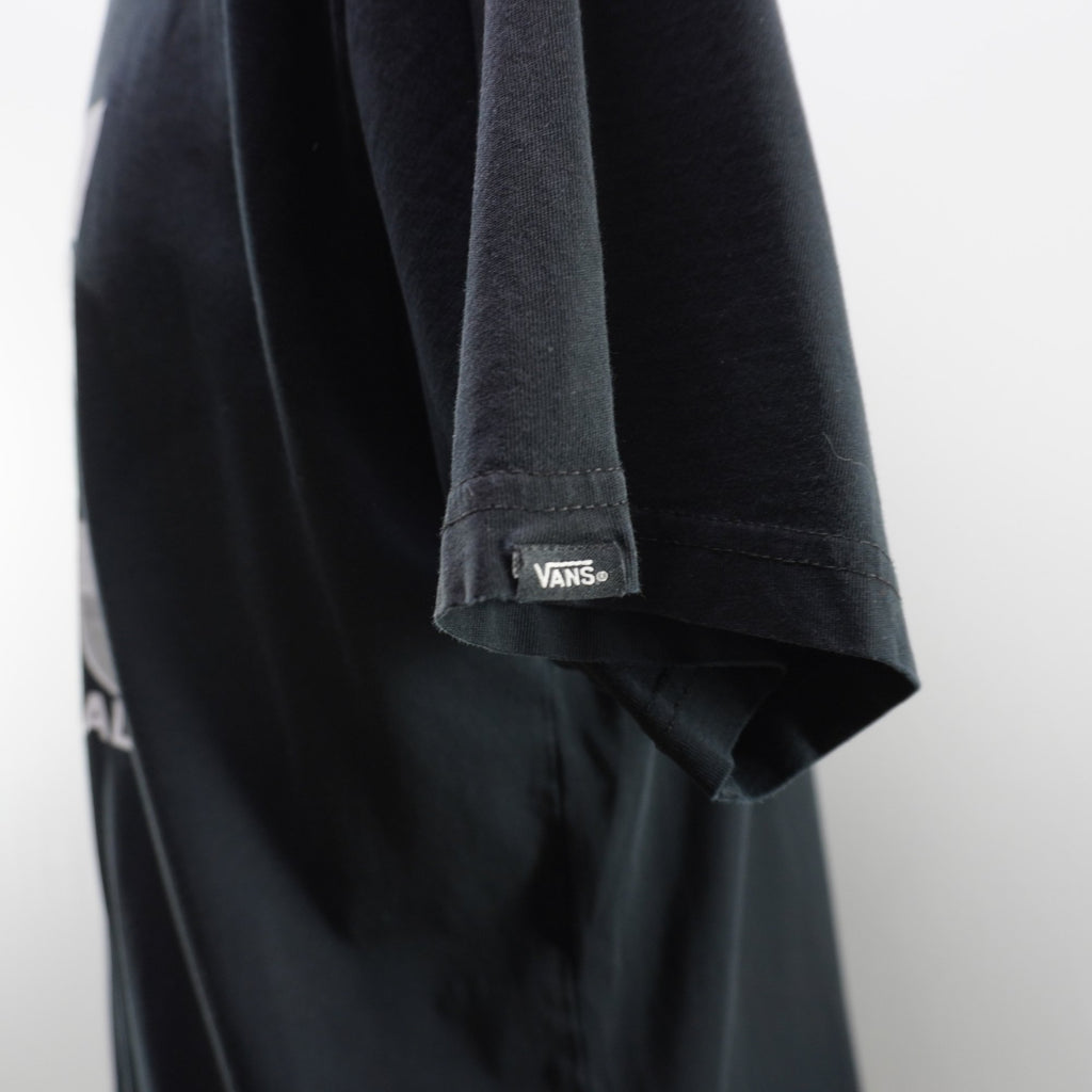 Camiseta Vans para Hombre Usada - Negra, XL