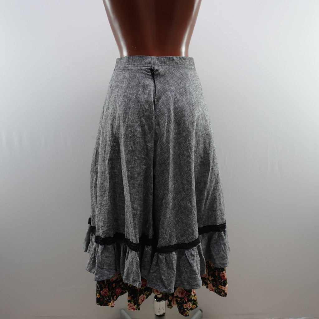 Falda Italian Style para Mujer Usada - Gris, XXL