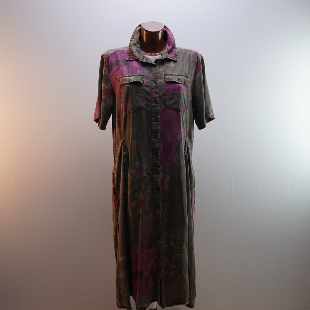 Vestido Desigual para Mujer Usado - Verde, XXXL