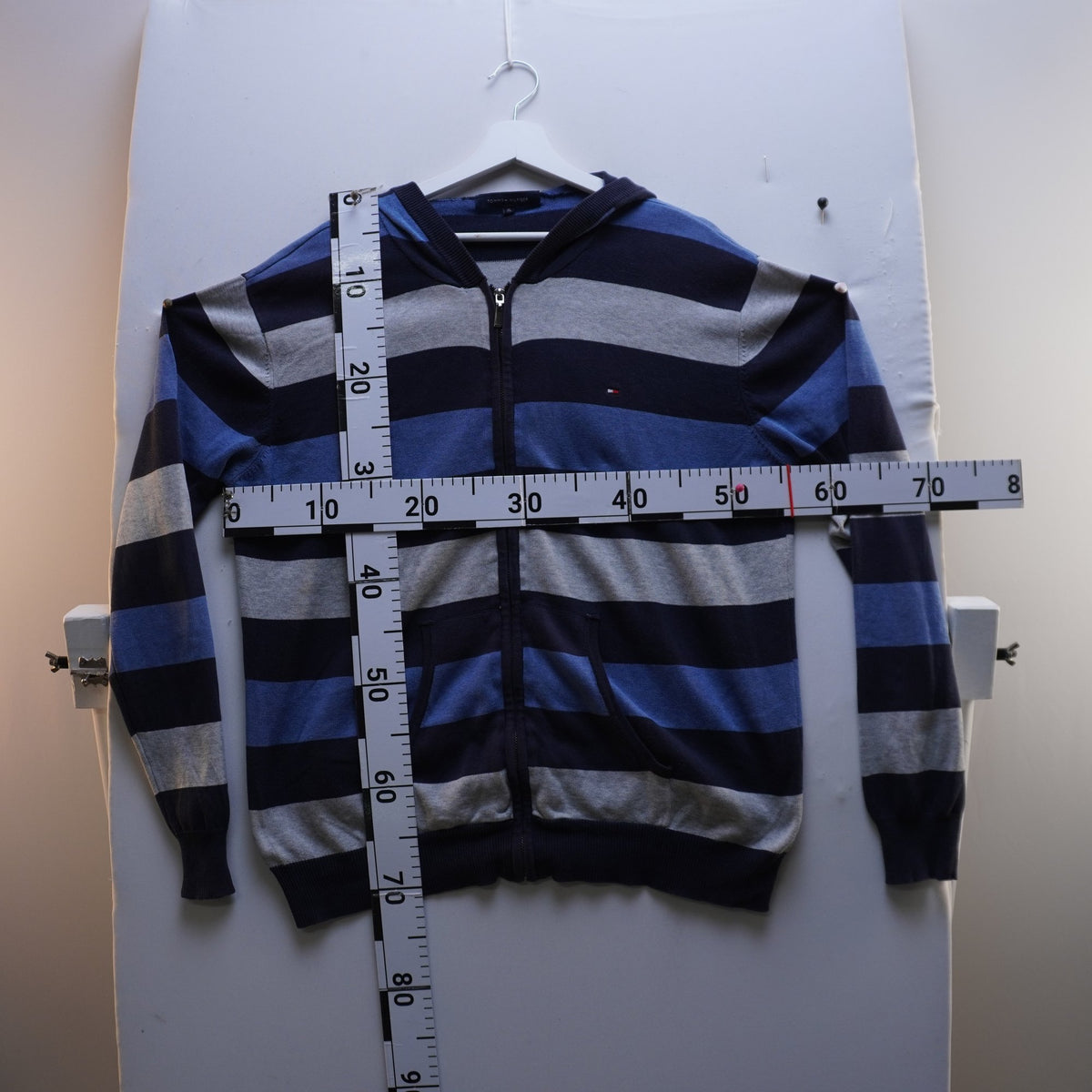 Sudadera con Capucha Tommy Hilfiger para Hombre Usada - Azul Marino, XL
