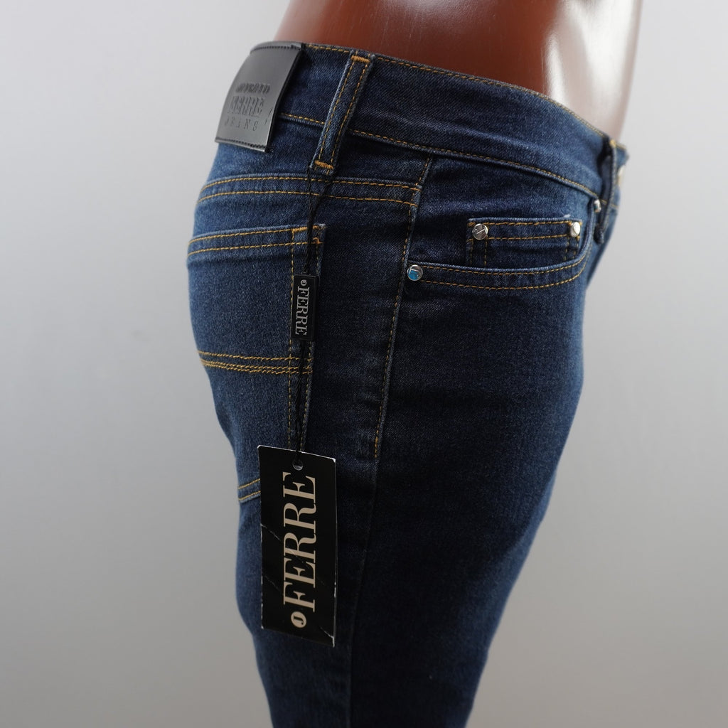 Pantalones Cortos Gianfranco Ferre para Mujer Usados - Azul Marino, S