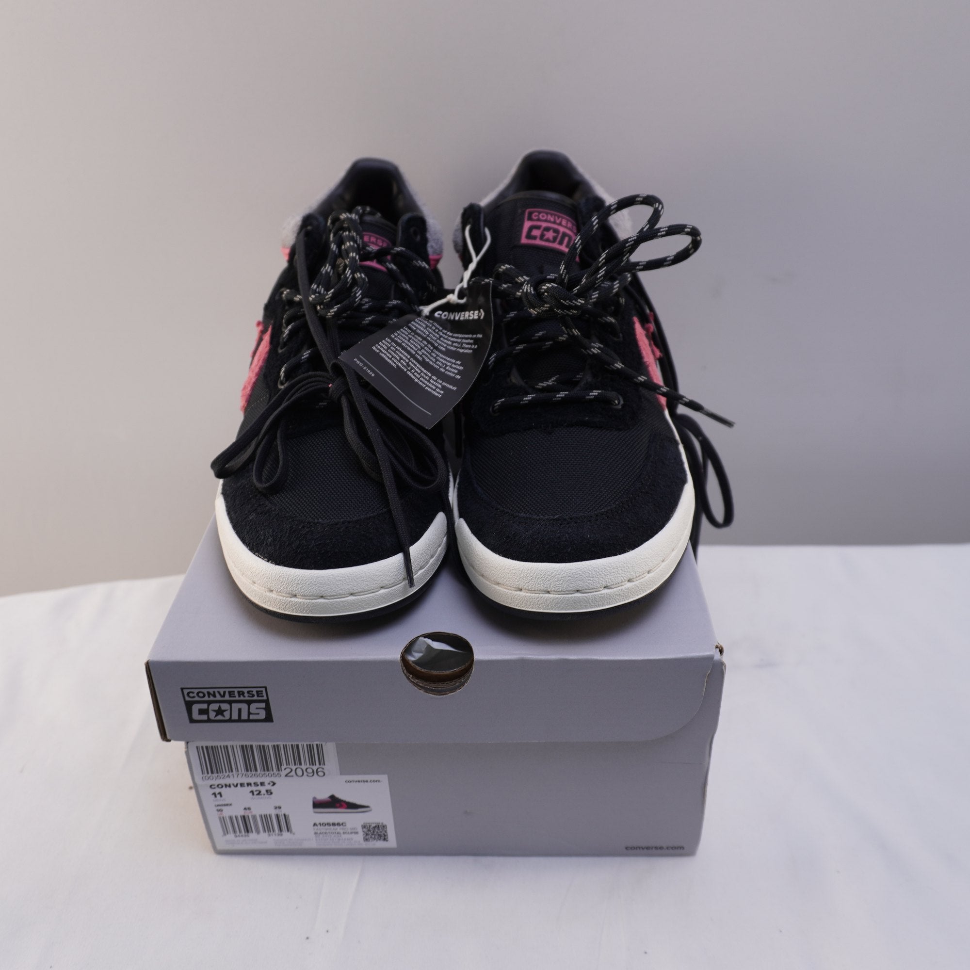 Zapatillas Converse para Hombre Usadas - Negro, Talla 45