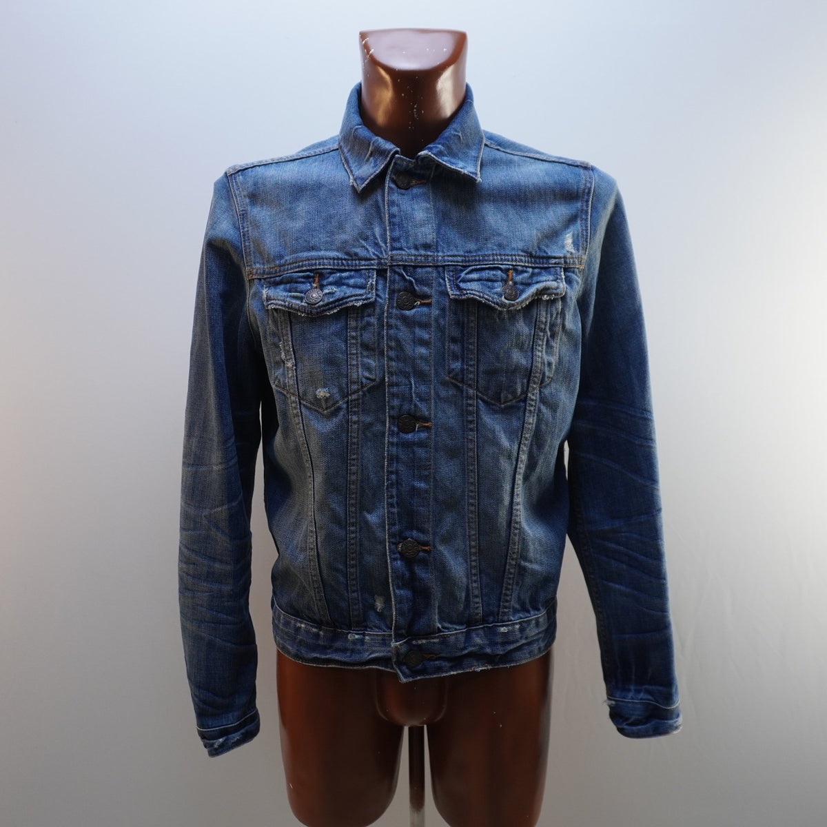 Cazadora Vaquera Hollister para Hombre Usada - Azul, L