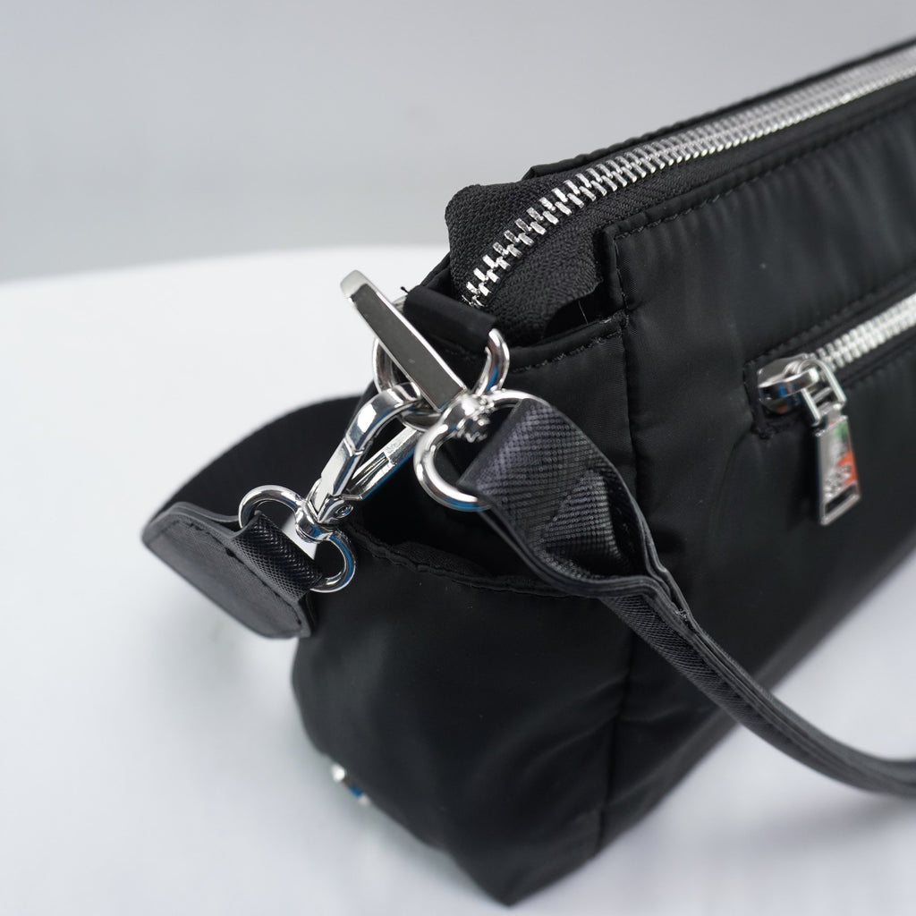 Bolso Baguette Parfois para Mujer Usado - Negro